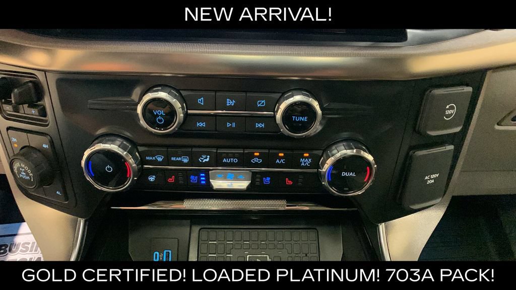 Certified 2024 Ford F150 Platinum w/ Equipment Group 703A Plus AWD/4WD image 46