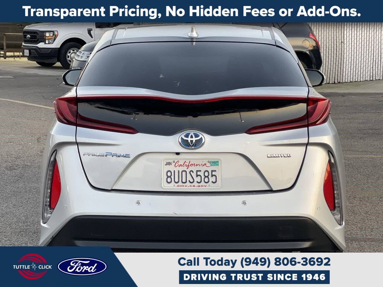 Used 2021 Toyota Prius Prime Limited w/ Carpet Mat Package (TMS) image 5