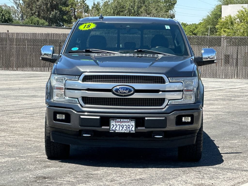 Certified 2018 Ford F150 Platinum w/ Equipment Group 701A Luxury AWD/4WD image 8