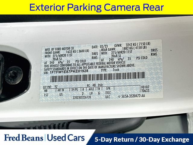 Certified 2023 Ford F150 XLT w/ Equipment Group 302A High AWD/4WD image 38