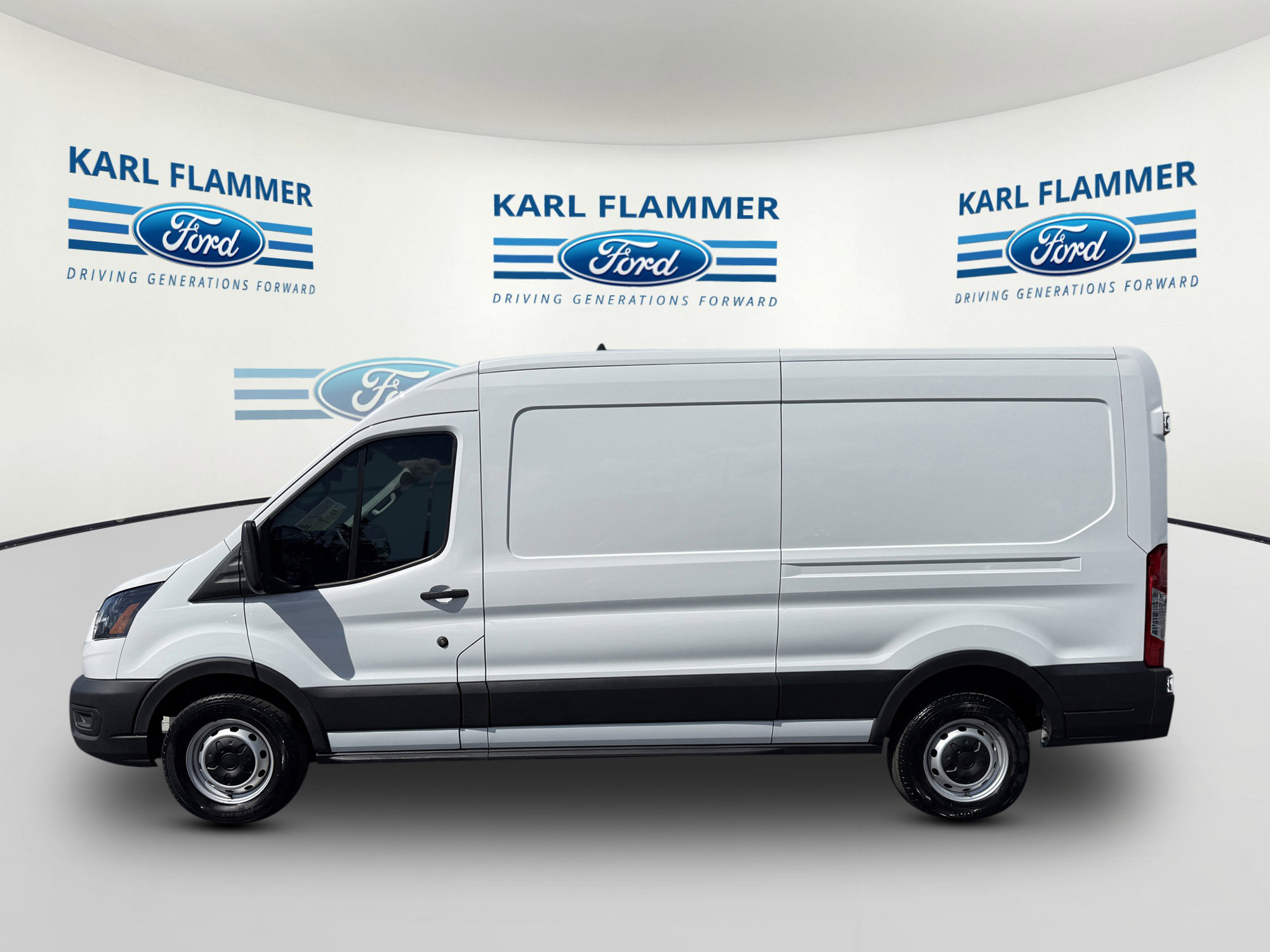 Certified 2023 Ford Transit 250 Medium Roof w/ Load Area Protection Package RWD image 6