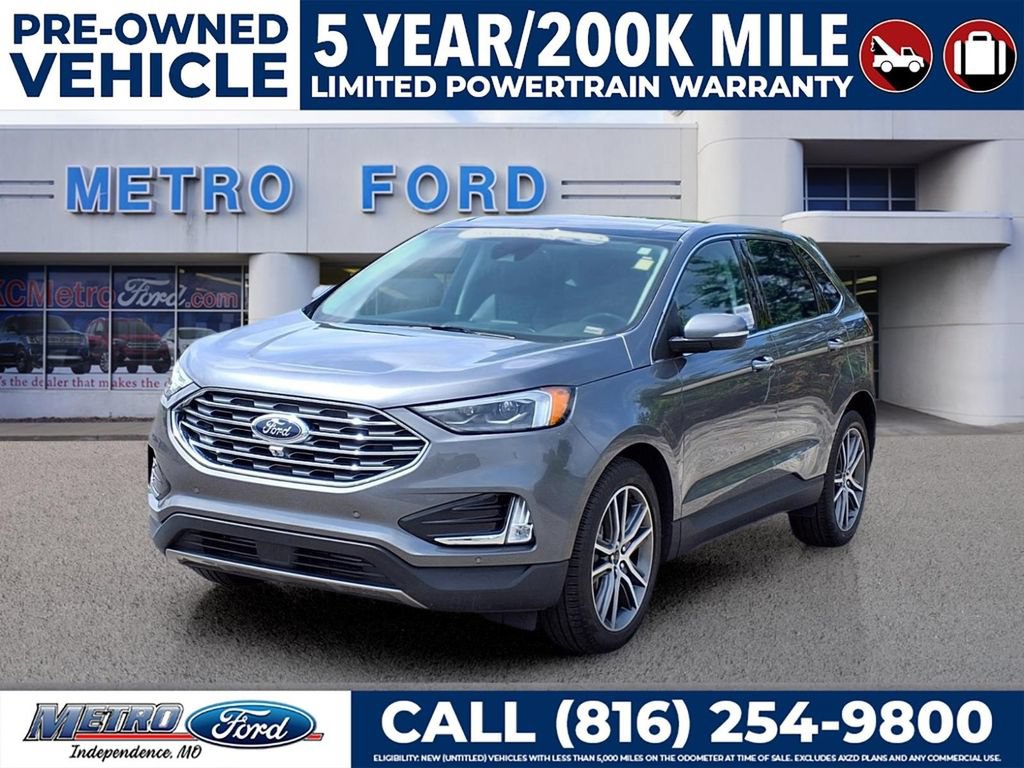 Certified 2024 Ford Edge Titanium w/ Equipment Group 301A AWD/4WD image 7
