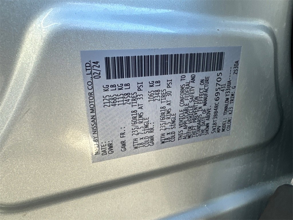 Used 2024 Nissan Rogue SV image 31