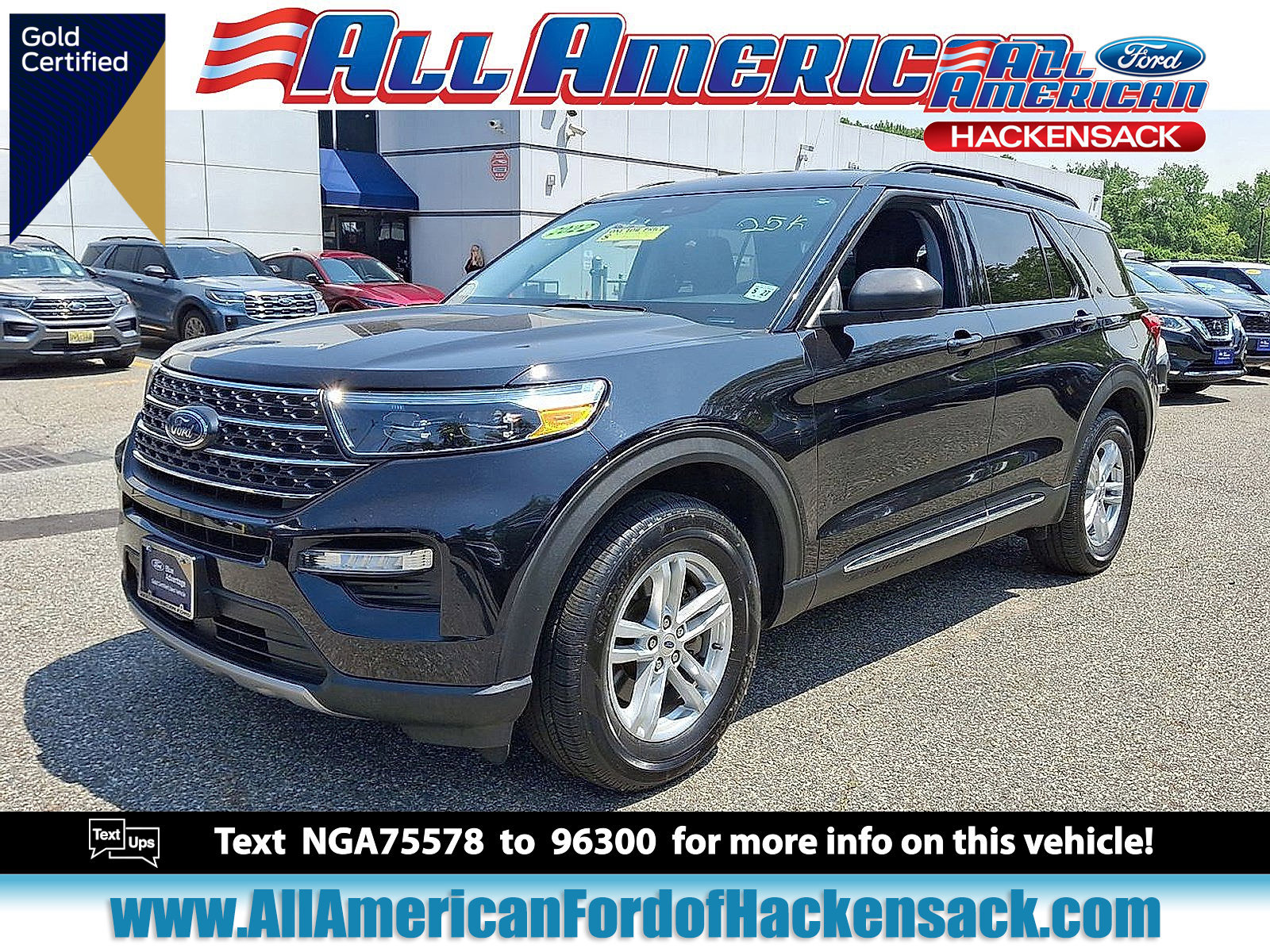 Certified 2022 Ford Explorer XLT w/ Equipment Group 202A