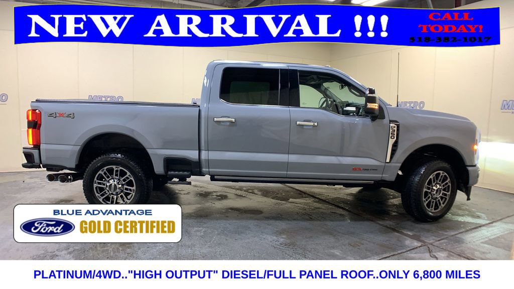 Certified 2025 Ford F350 Platinum w/ Platinum Plus Package image 2