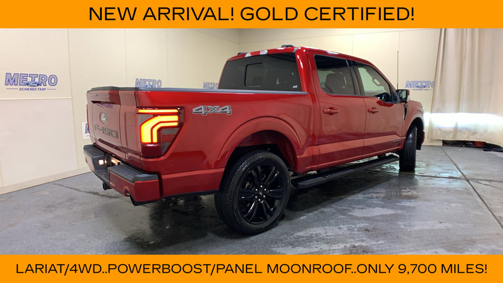 Certified 2025 Ford F150 Lariat w/ Equipment Group 502A High AWD/4WD image 3