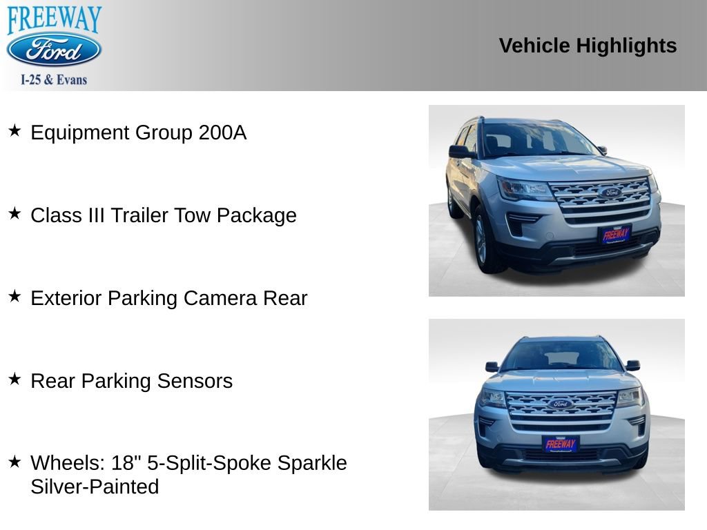 Certified 2018 Ford Explorer XLT image 3