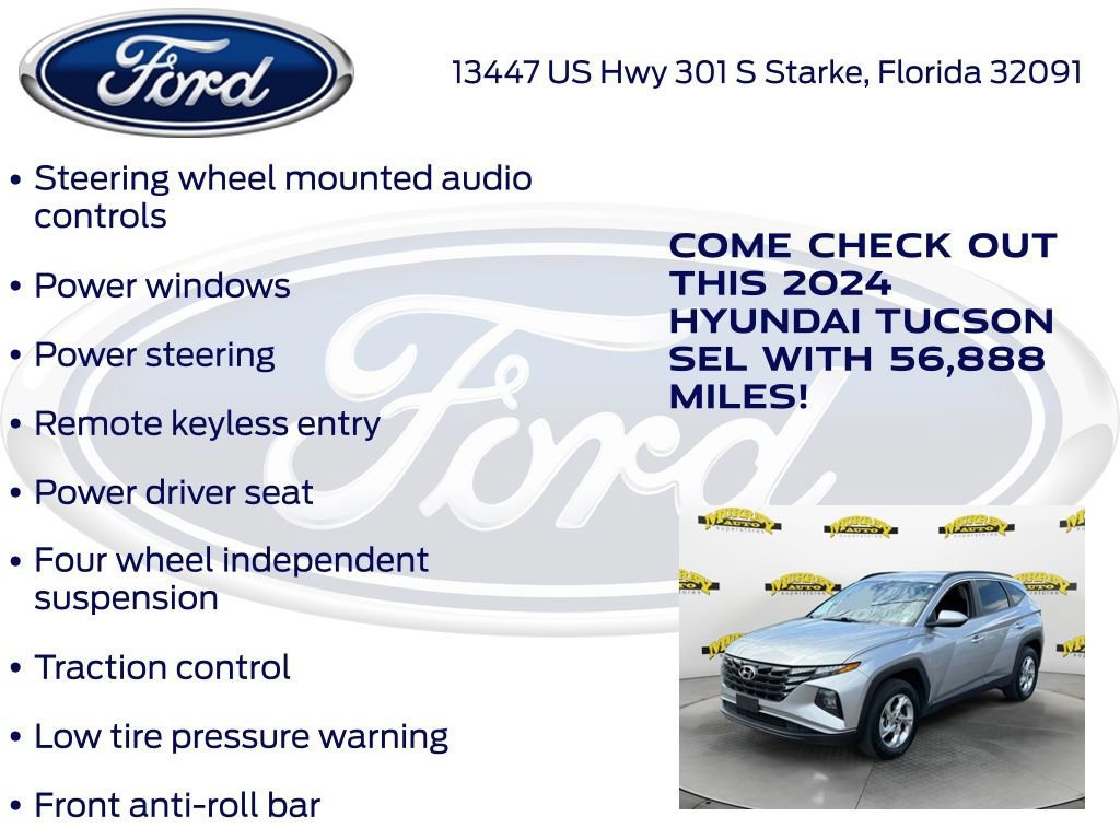 Used 2024 Hyundai Tucson SEL AWD/4WD image 21