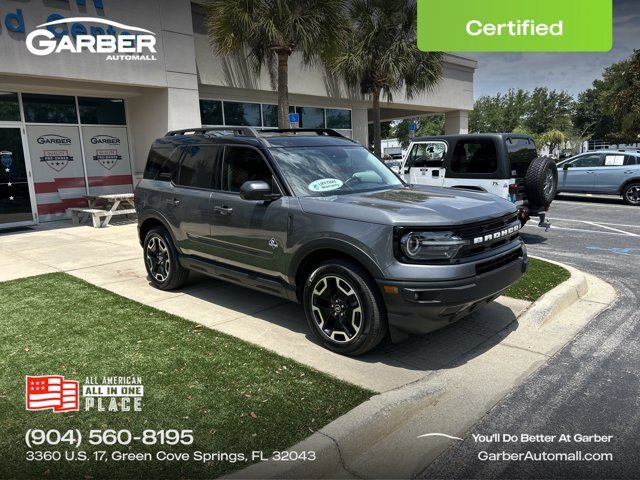 Certified 2024 Ford Bronco Sport Outer Banks