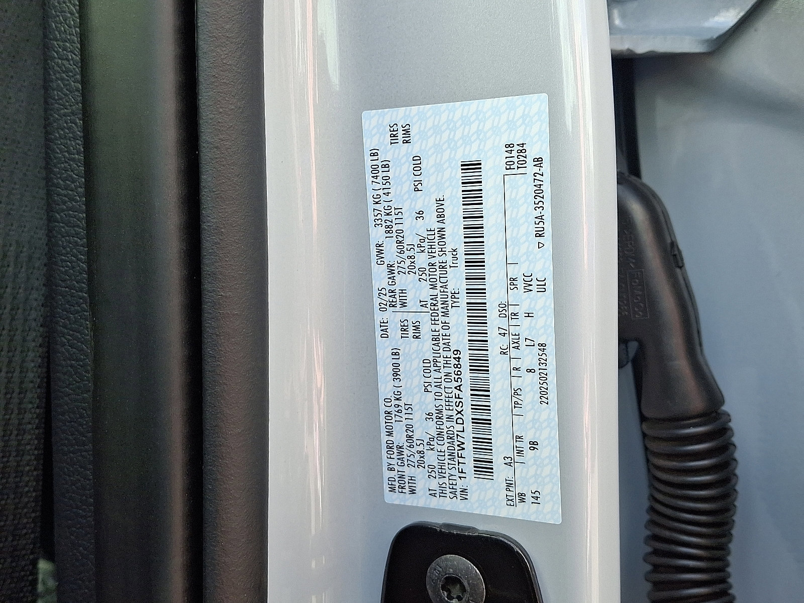 Certified 2025 Ford F150 Platinum w/ Equipment Group 702A High image 27