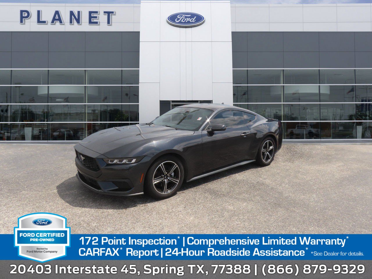 Certified 2024 Ford Mustang Premium RWD image 1