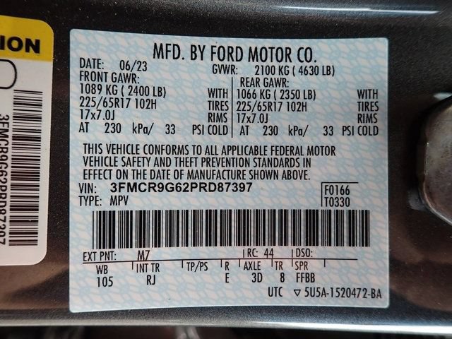 Certified 2023 Ford Bronco Sport Heritage AWD/4WD image 14