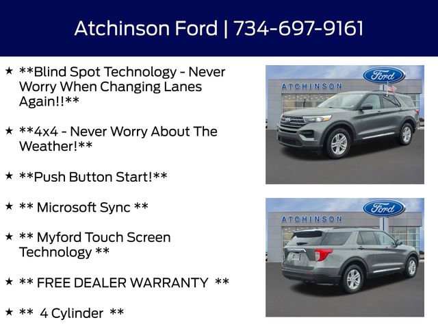 Certified 2024 Ford Explorer XLT AWD/4WD image 9