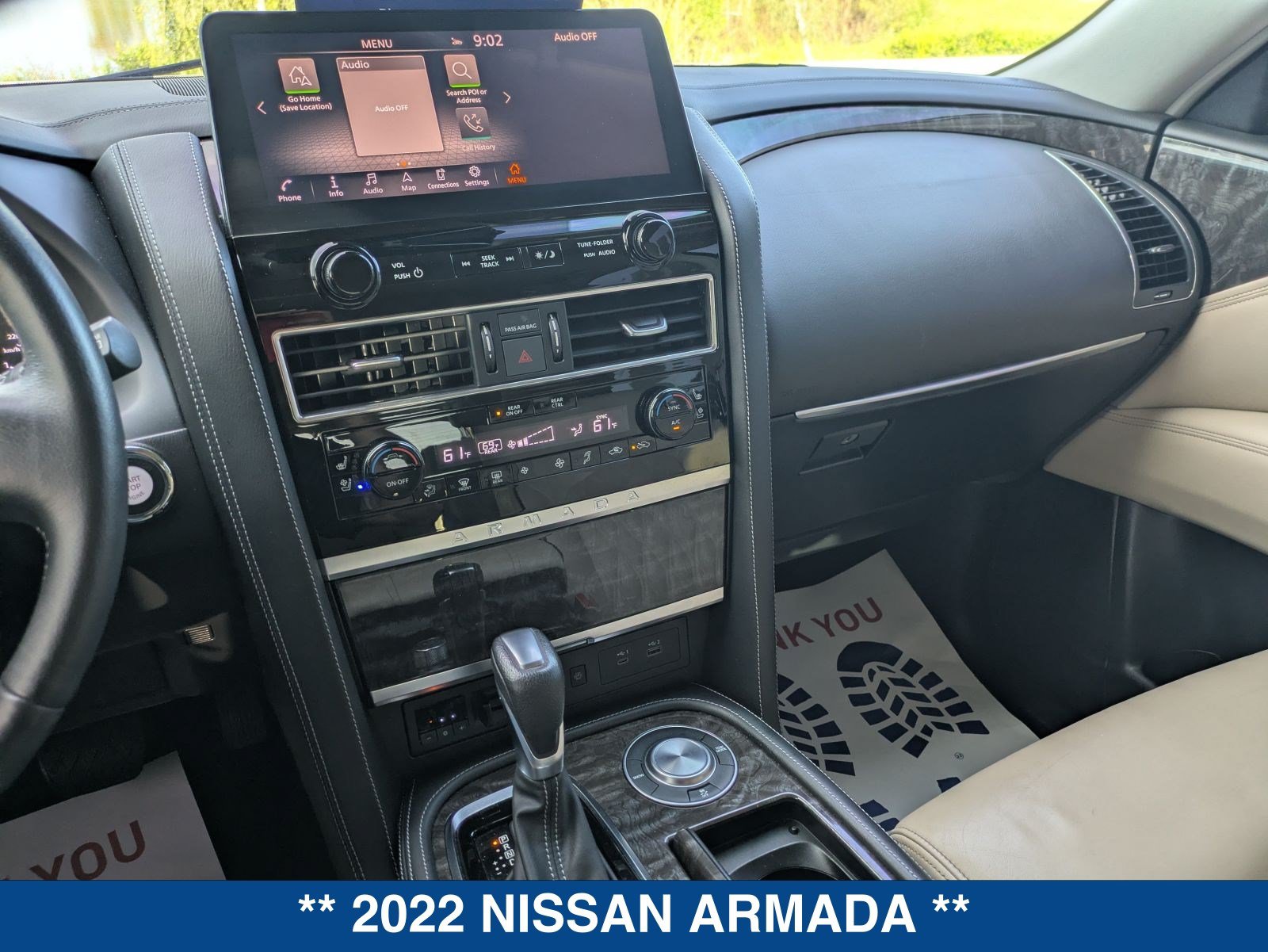 Used 2022 Nissan Armada Platinum w/ Captain's Chairs Package RWD image 32