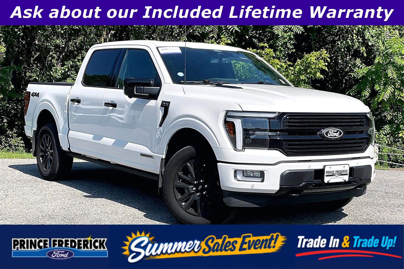 Certified 2025 Ford F150 Platinum w/ Equipment Group 702A High