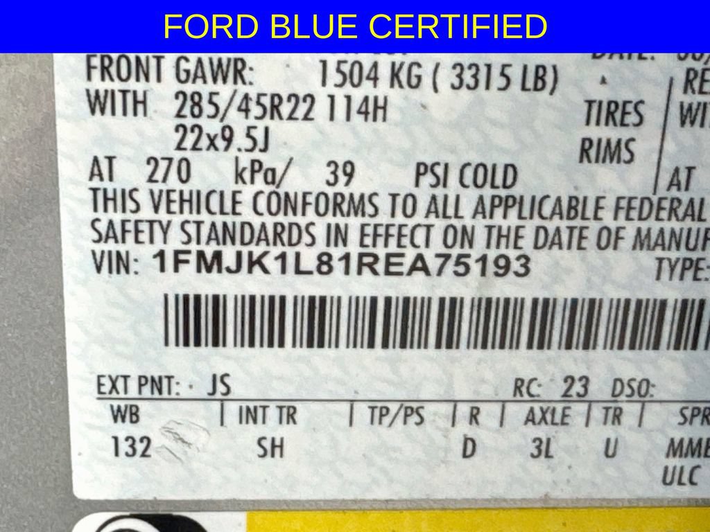 Certified 2024 Ford Expedition Max Platinum RWD image 38