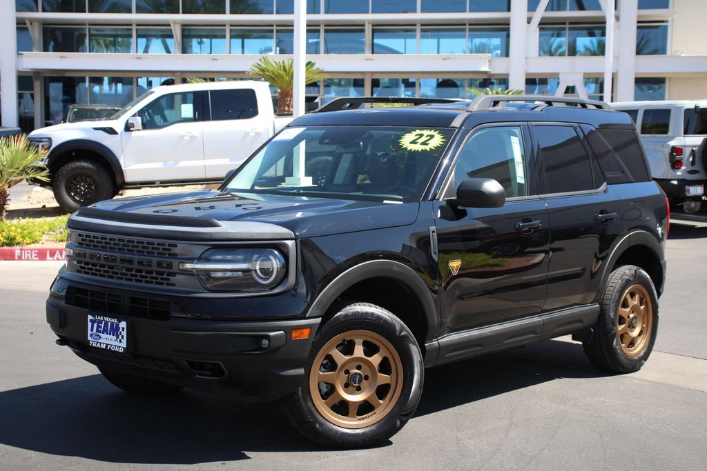 Certified 2022 Ford Bronco Sport Badlands w/ Premium Package AWD/4WD image 1