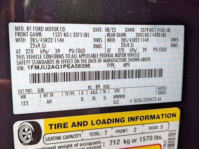 Certified 2023 Ford Expedition Limited AWD/4WD image 20
