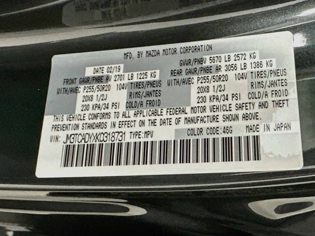 Used 2019 MAZDA CX-9 Grand Touring FWD image 25