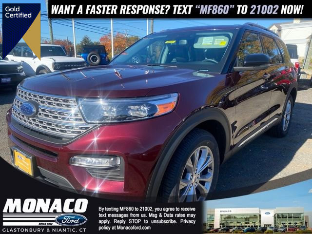 Certified 2022 Ford Explorer Limited w/ Equipment Group 301A