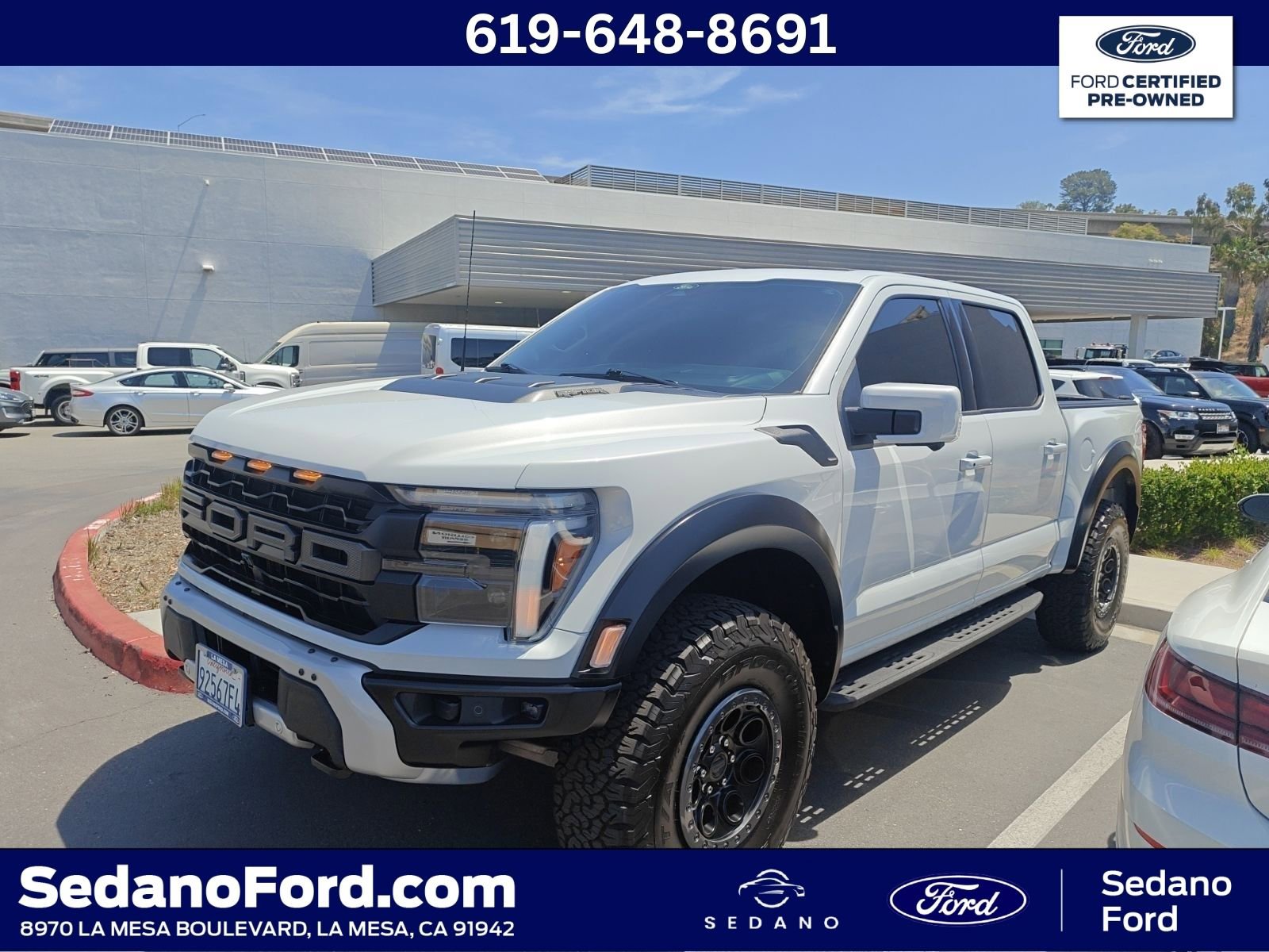 Certified 2025 Ford F150 Raptor