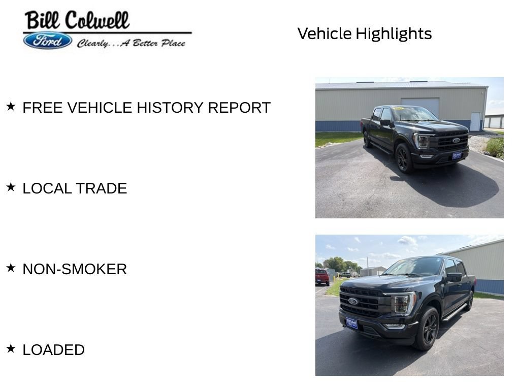 Certified 2021 Ford F150 Lariat w/ Equipment Group 502A High AWD/4WD image 11