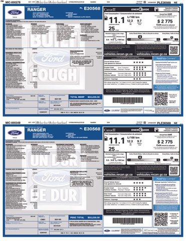 Certified 2023 Ford Ranger XLT w/ Equipment Group 302A High AWD/4WD image 36