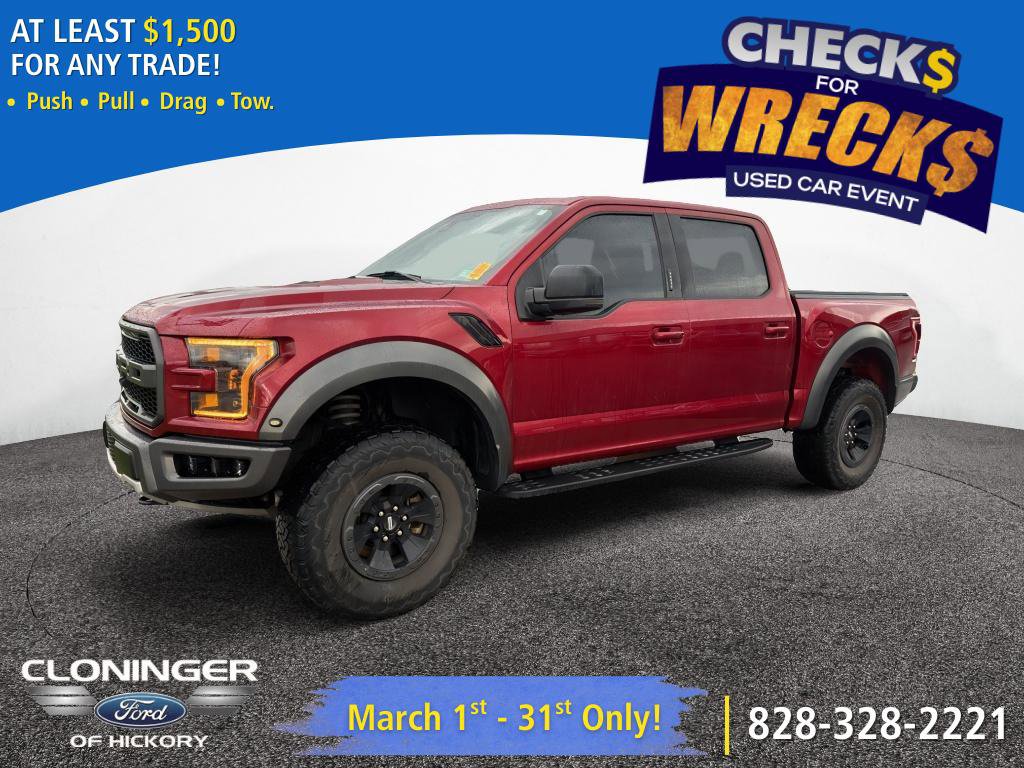 Certified 2018 Ford F150 Raptor w/ Equipment Group 802A Luxury