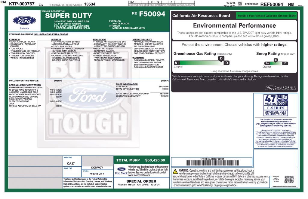 Certified 2024 Ford F350 XL image 3
