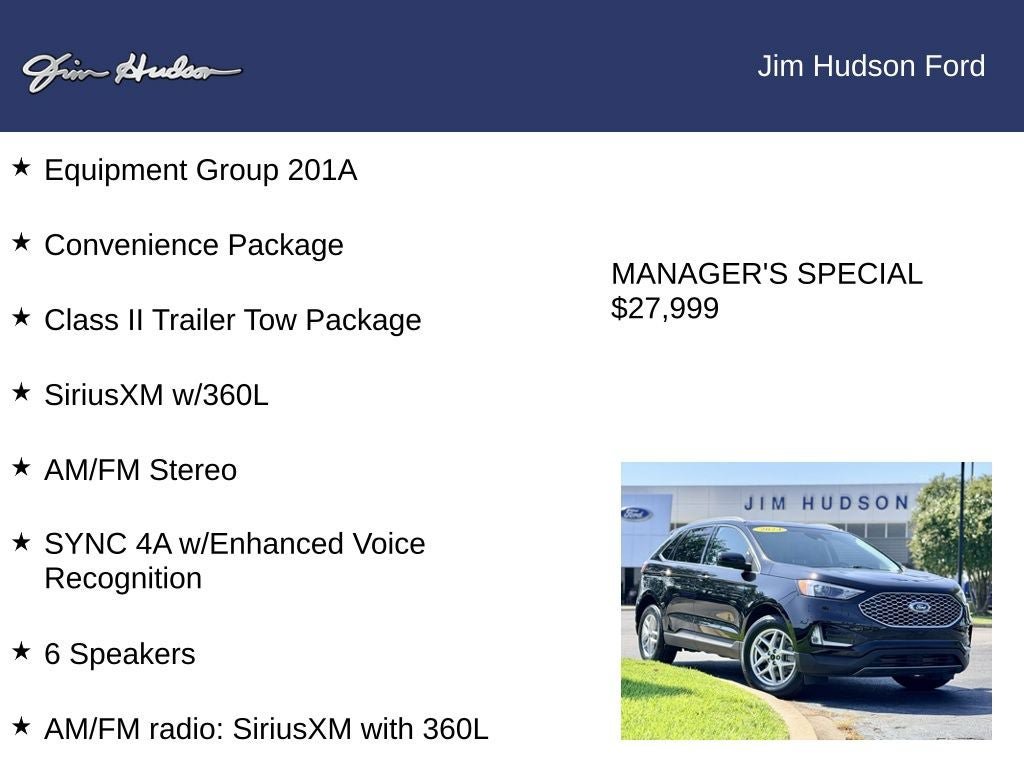 Certified 2024 Ford Edge SEL w/ Convenience Package AWD/4WD image 12