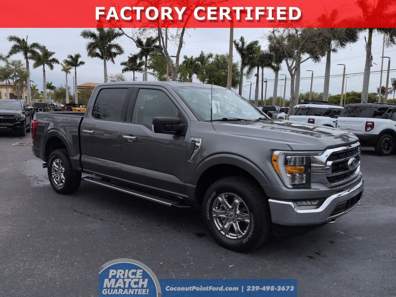 Certified 2021 Ford F150 XLT w/ Equipment Group 302A High image 7