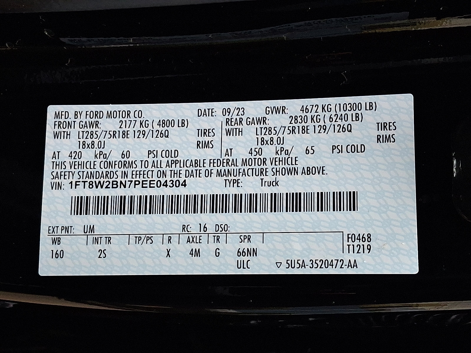 Certified 2023 Ford F250 XLT w/ Black Appearance Package image 27