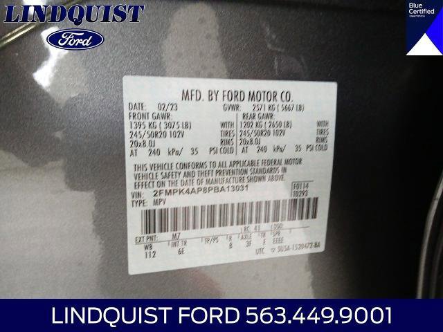Certified 2023 Ford Edge ST AWD/4WD image 21