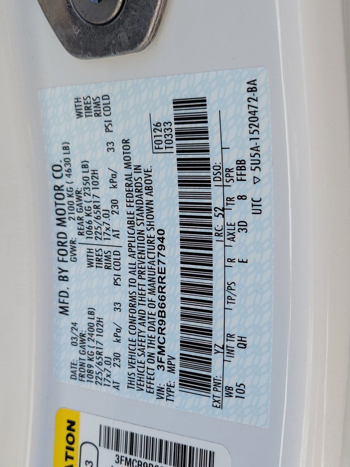 Certified 2024 Ford Bronco Sport Big Bend w/ Convenience Package image 34