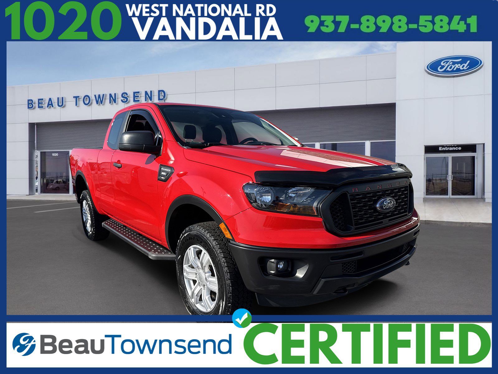 Certified 2020 Ford Ranger XL w/ Equipment Group 101A Mid