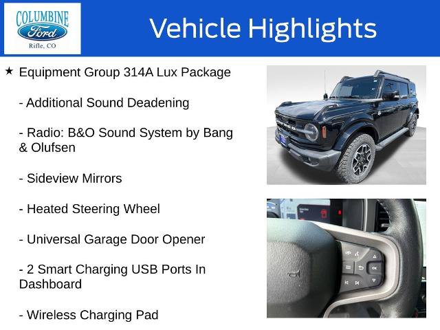 Certified 2023 Ford Bronco Outer Banks AWD/4WD image 8