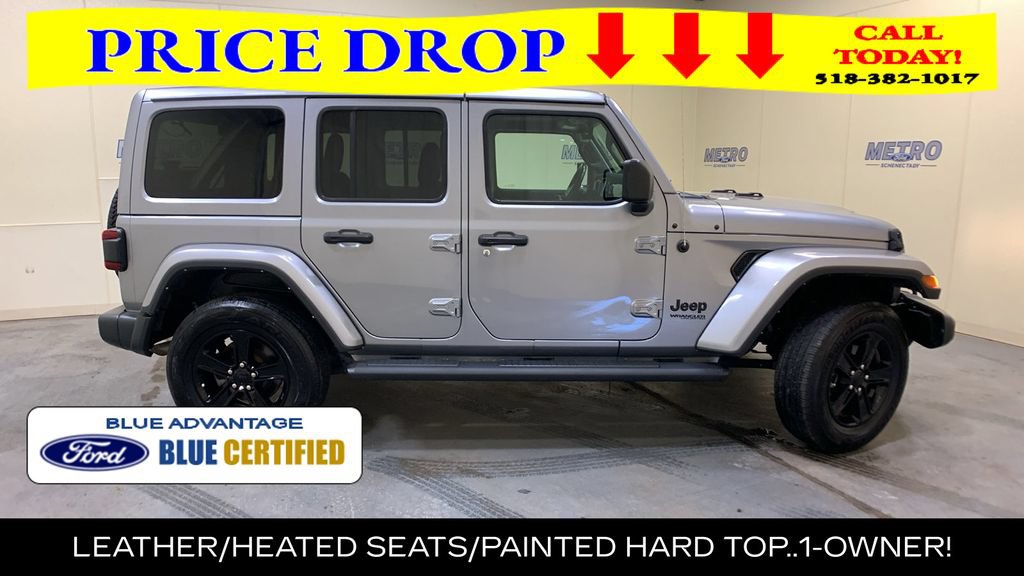 Used 2021 Jeep Wrangler Unlimited Sahara AWD/4WD image 2