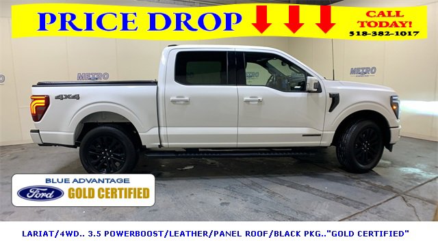 Certified 2025 Ford F150 Lariat w/ Equipment Group 502A High image 3