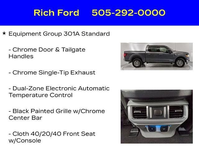 Certified 2025 Ford F150 XLT w/ Equipment Group 301A Standard AWD/4WD image 11