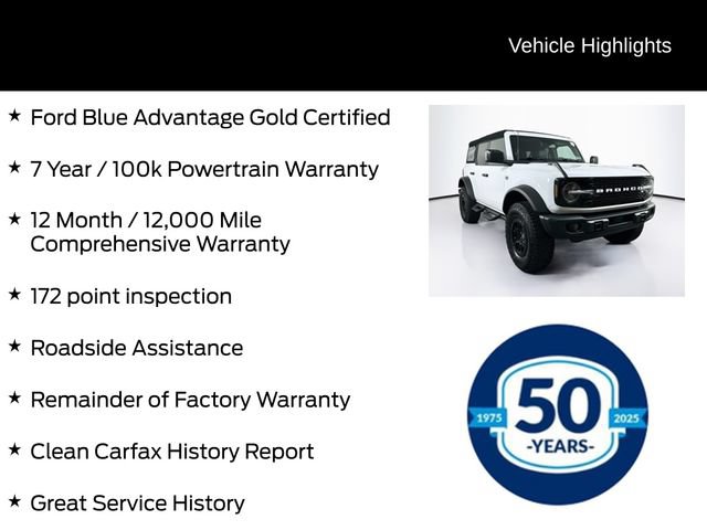 Certified 2023 Ford Bronco Wildtrak AWD/4WD image 6