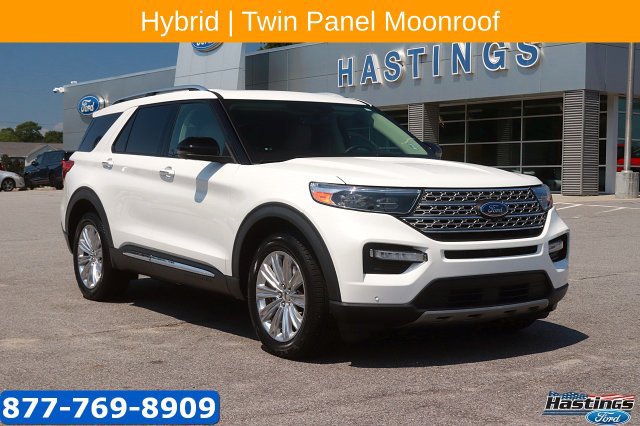Certified 2021 Ford Explorer Limited w/ Hybrid Equipment Group 310A AWD/4WD image 1