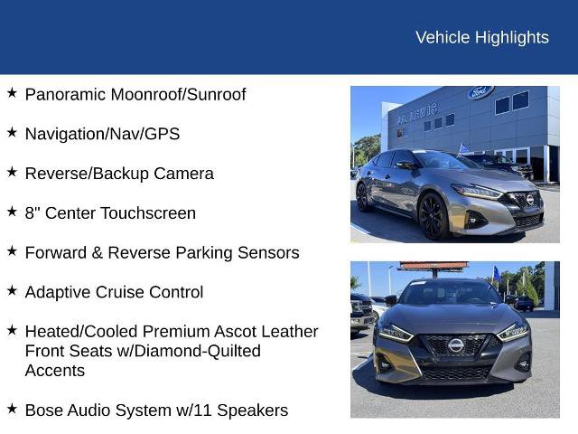 Used 2023 Nissan Maxima SR w/ Sport Mat Group FWD image 23