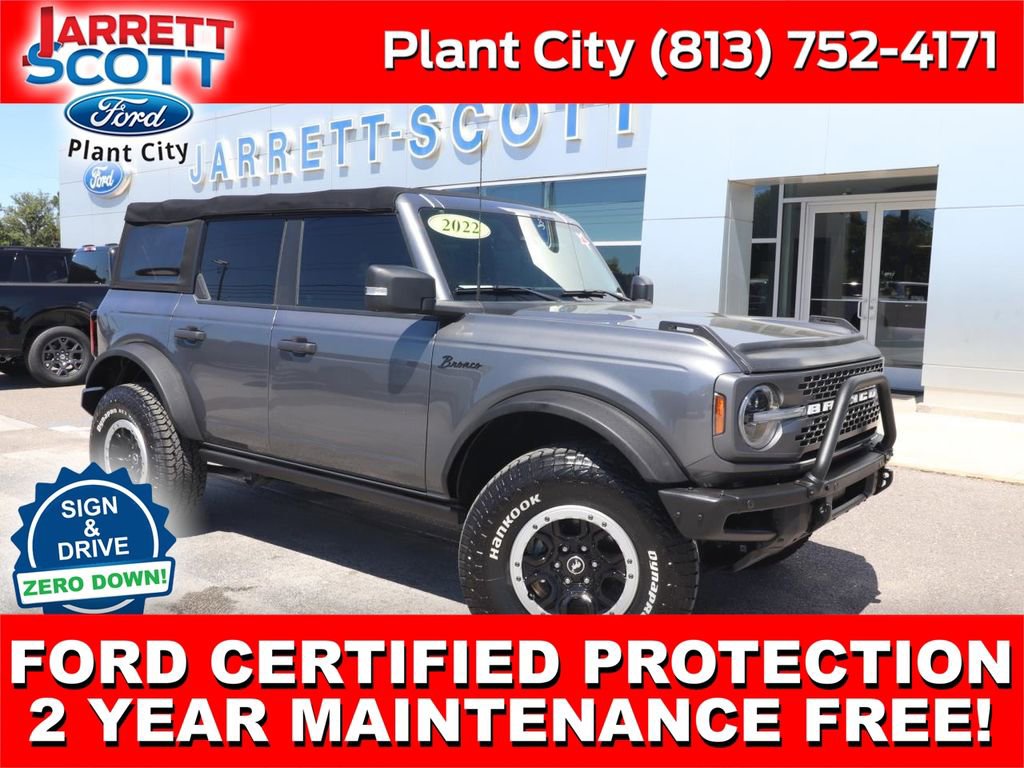 Certified 2022 Ford Bronco Badlands