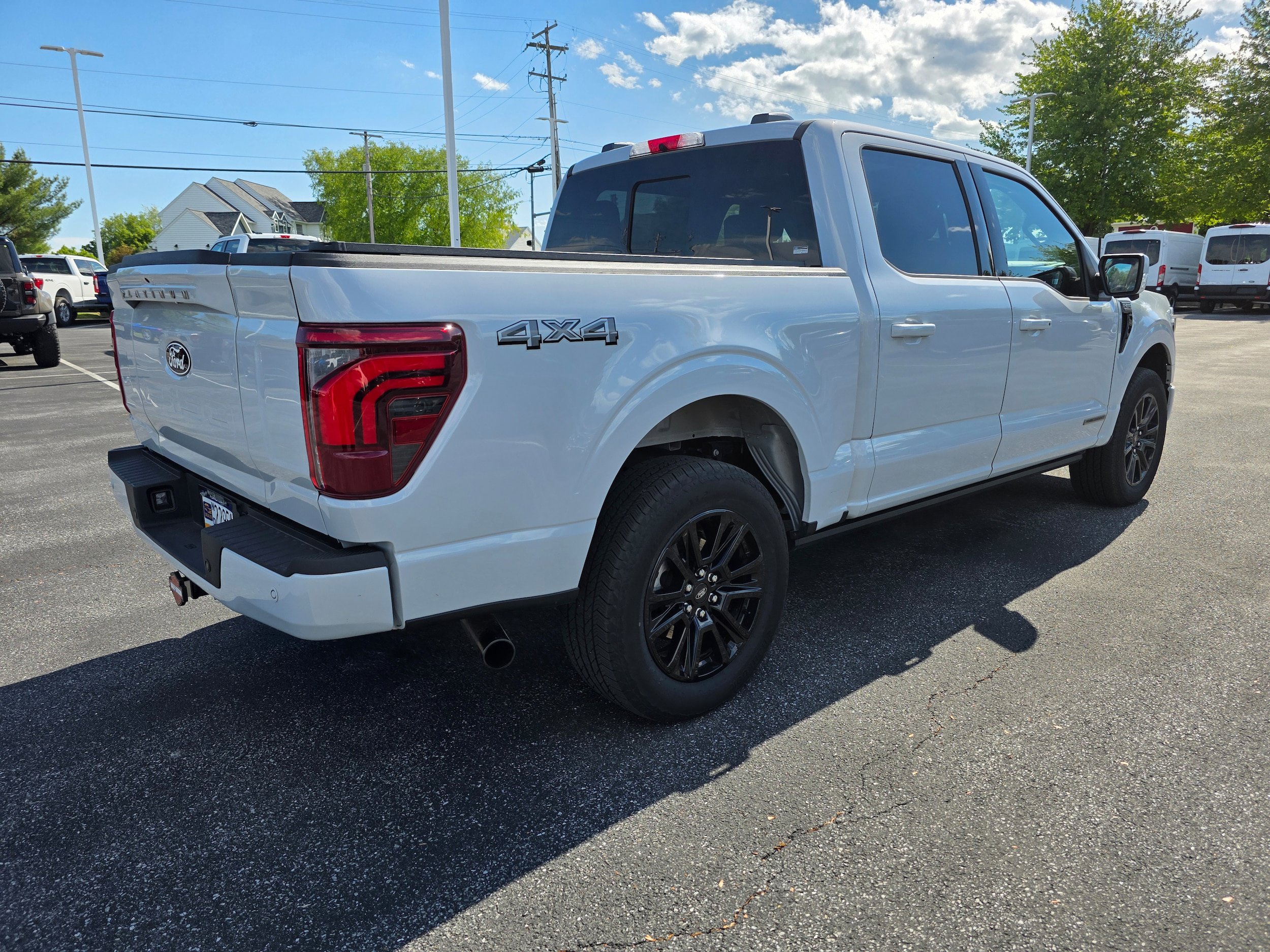 Certified 2025 Ford F150 Platinum w/ Equipment Group 702A High AWD/4WD image 4