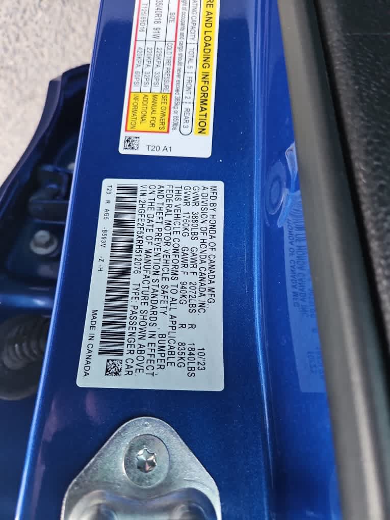Used 2024 Honda Civic Sport image 21