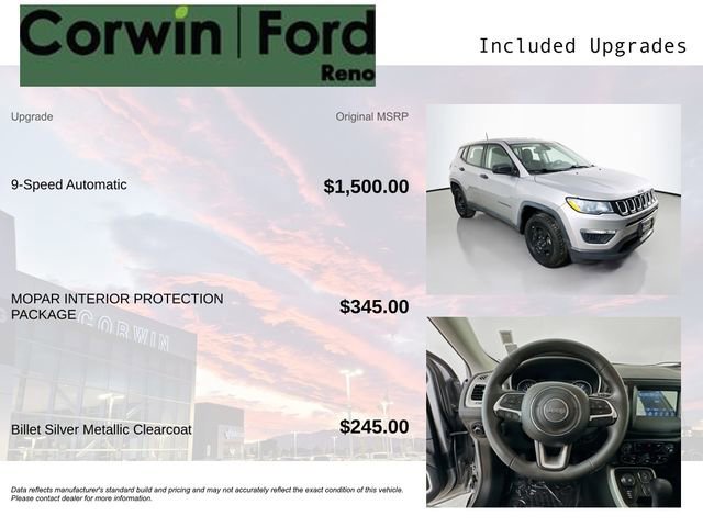 Used 2020 Jeep Compass Sport image 9