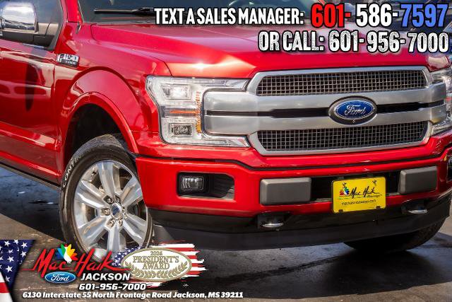 Certified 2019 Ford F150 Platinum w/ Equipment Group 701A Luxury AWD/4WD image 3