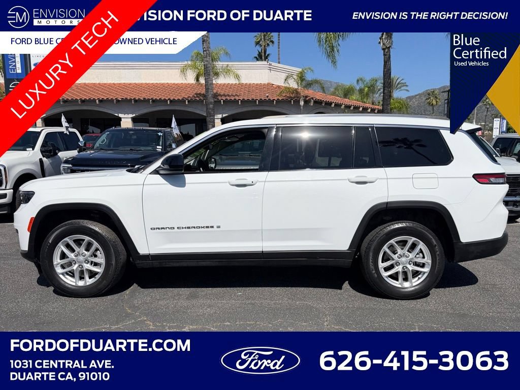 Used 2022 Jeep Grand Cherokee L Laredo w/ Luxury Tech Group I AWD/4WD image 4