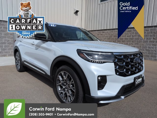 Certified 2025 Ford Explorer Platinum w/ Ultimate Package