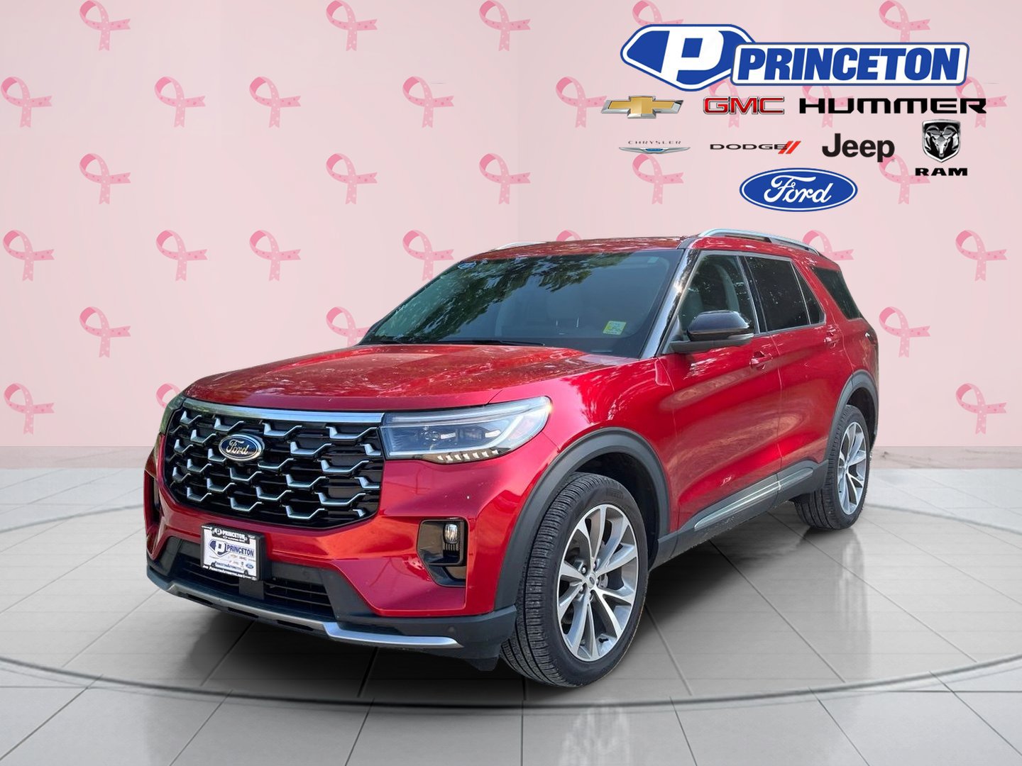 Certified 2025 Ford Explorer Platinum w/ Ultimate Package AWD/4WD image 3